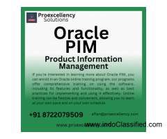 Oracle PIM Online Training Course by Proexcellency