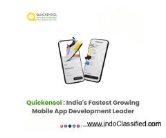 End-to-End Custom Mobile App Development Services | Quickensol
