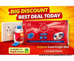 Big Discount on Original Good Knight Mat – Order from Aapkabazar
