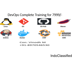 DevOps Complete Training in Telugu/English for 7999/-