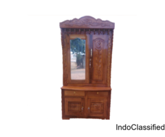 wooden furnitures - cot, bureau, sofa