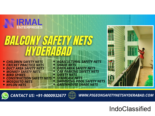 Nirmal ENT: Balcony Safety Nets, Bird/Pigeon Nets, Sports Nets, Cricket Nets - 1