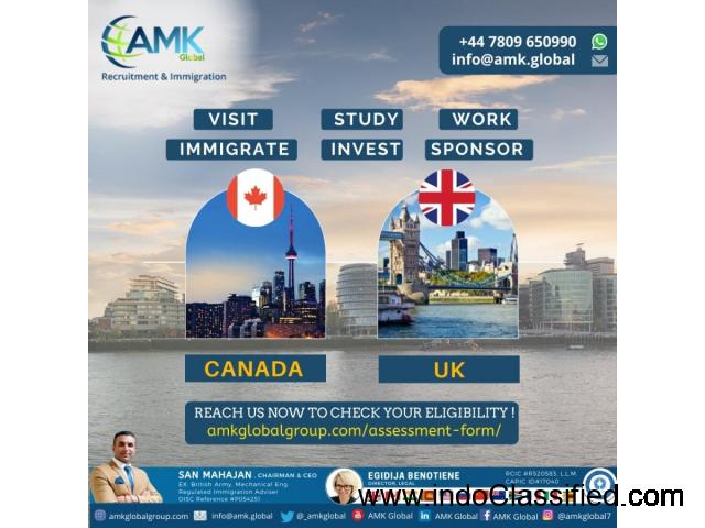 Amk Global Best Immigration service and work permit provider in India - 1
