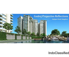 Godrej Reflections Sarjapur Road Bangalore with Lake facing apartments