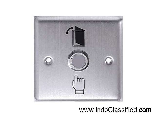 Exit push button - Metal - Square - Access Control Accessories - Biot - 1